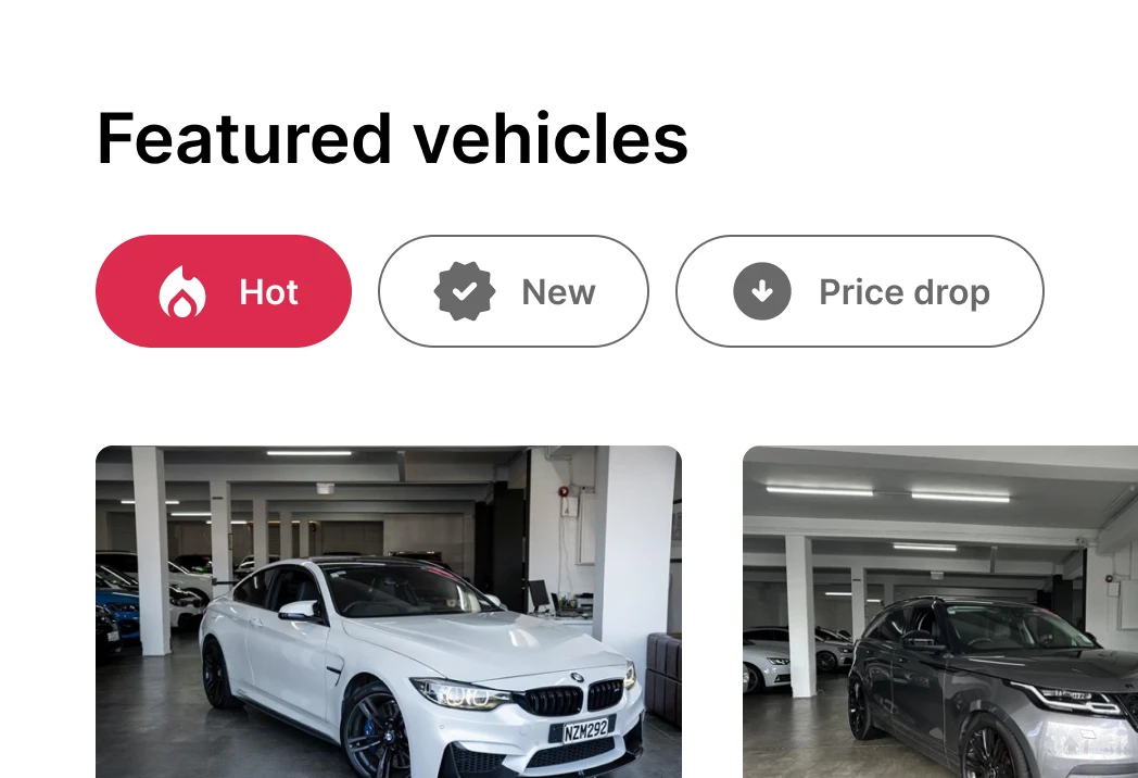 Featured Vehicle Types